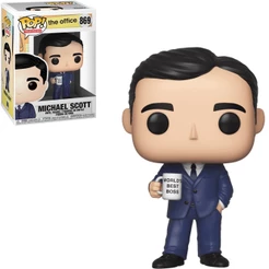 FUNKO POP THE OFFICE - MICHAEL SCOTT 869 NOVO ORIGINAL