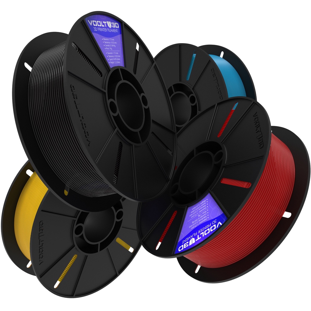 Filamento Impressão 3d Voolt Pla 1,75mm 1kg Várias Cores