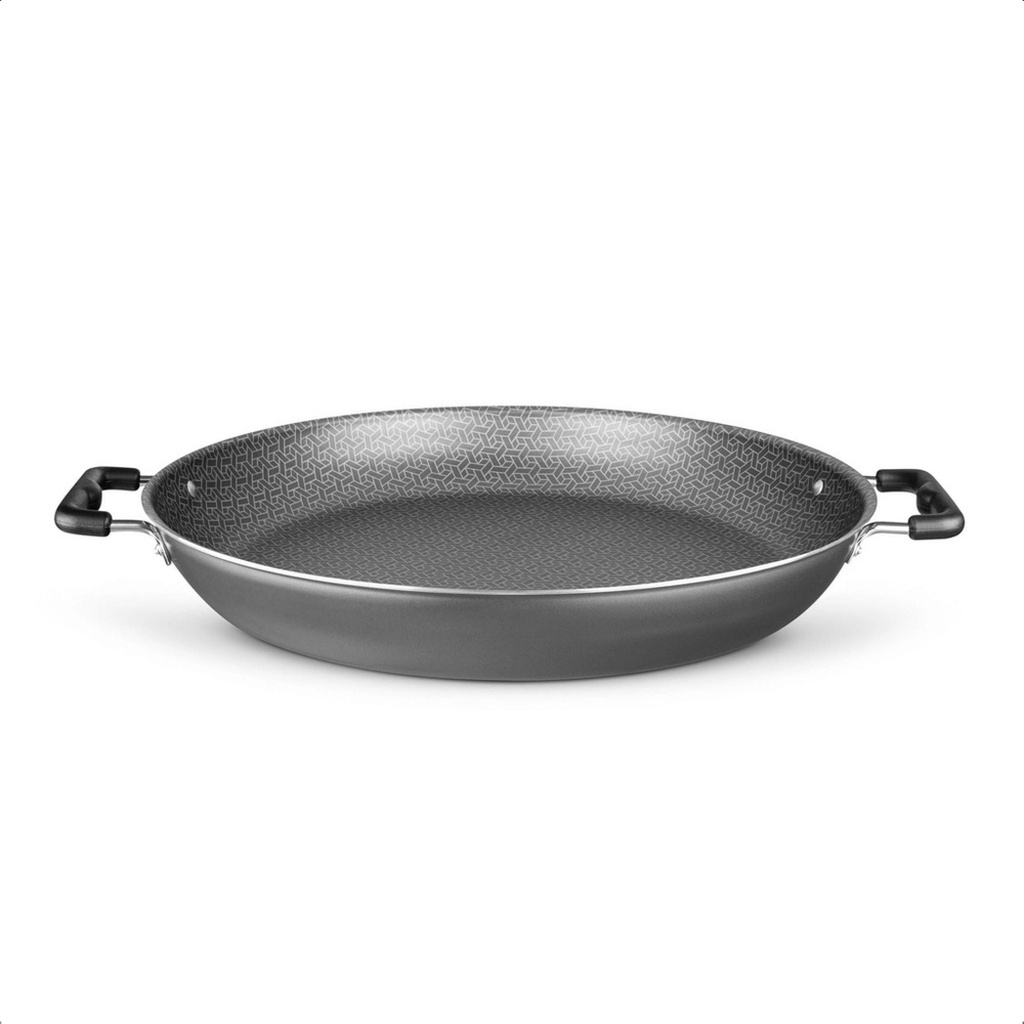 Imagem de Panela Supra Paellera 4,6 Litros 36cm Antiaderente Grafite Sem Tampa Superflon Ultra Cozinha MTA - 982