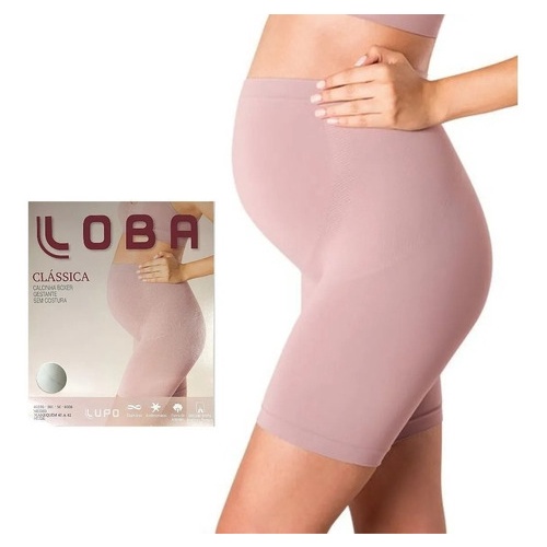 Kit C/2 Bermuda Gestante Lupo Loba Sem Costura 40330 em Oferta na Shopee