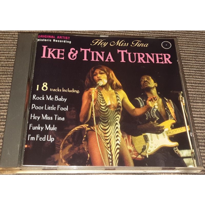 CD Ike E Tina Turner hey miss tina original 8614