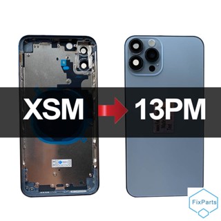 Tampa Da Carcaça Traseira Do iPhone XS Max A 13 Pro Substituição Armação Central Como Bateria