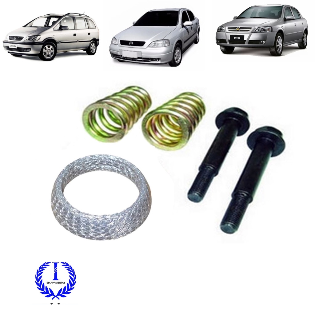 Kit Anel vedação escapamento Astra vectra Zafira 1.8 2.0 8v - 1997....
