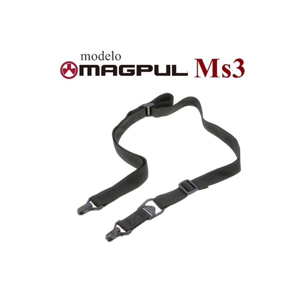 Bandoleira tática - Modelo Magpul Ms3 - 1 e 2 pontas