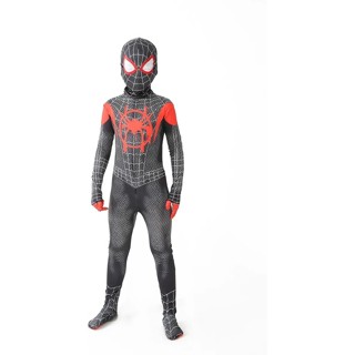 SÃO PAULO CAPITAL - ENVIO IMEDIATO FANTASIA HOMEM 2024 Carnaval Helloween mascara Olhos 3D ARANHA INFANTIL JUVENIL LUXO SPIDERMAN MILES MORALES TRADICIONAL ARANHAVERSO MACACÃO COM MASCARA.