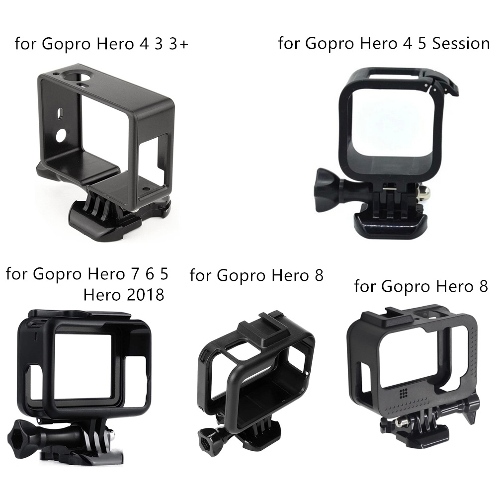 Capa Protetora De Montagem De Acessórios Caixa De Câmera De Vídeo Para GoPro Hero 10 9 8 7 6 5 4 3 3 + Ação