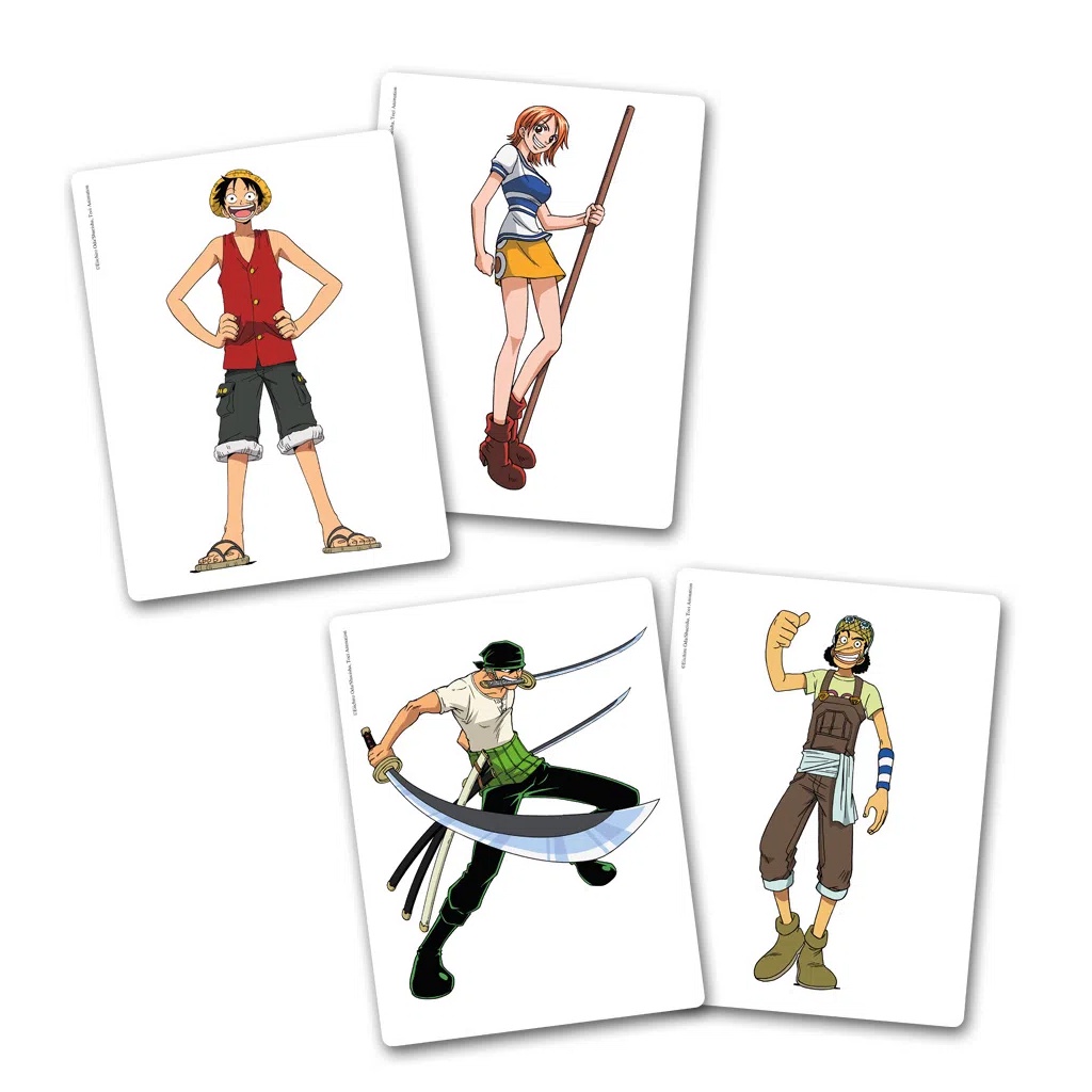 Detalhes do Kit Desenho Arts One Piece Personagens e Acessório 1228 Elka