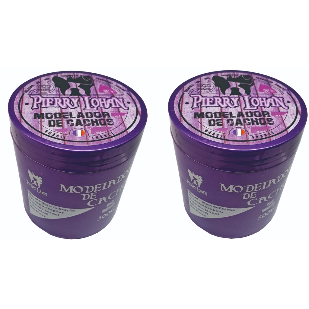 Ativador Modelador Cachos Pierry Lohan 500g 2 Unidade em Oferta na Shopee