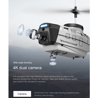 Helicóptero/Drone 4K Hd HK-02 Mais Novo WiFi 4K Mini Câmera #4