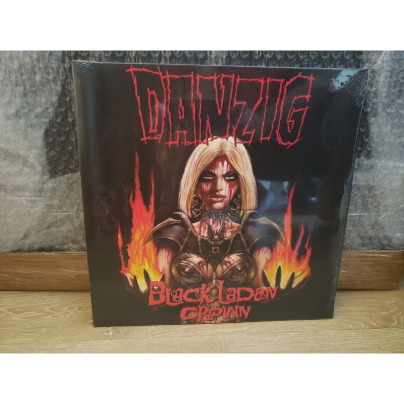Lp Danzig Black Laden Crown vinil laranja novo lacrado importado ...