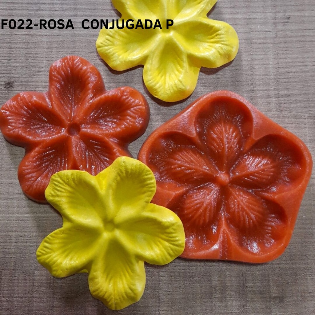 Frisador Rosa Conjugada P - Molde  de Resina