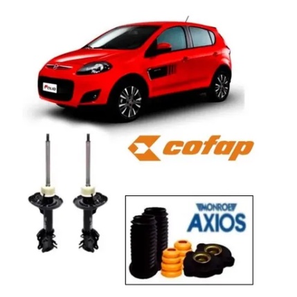 Amortecedor + Kit Dianteiro Palio Attractive 2013 2014 2015 em Oferta na Shopee