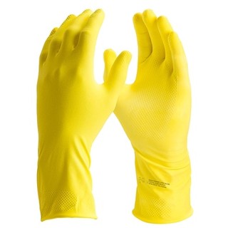 Luva Latex Limpeza Pesada Tamanhos 7P 8M 9G 10GG | Shopee Brasil
