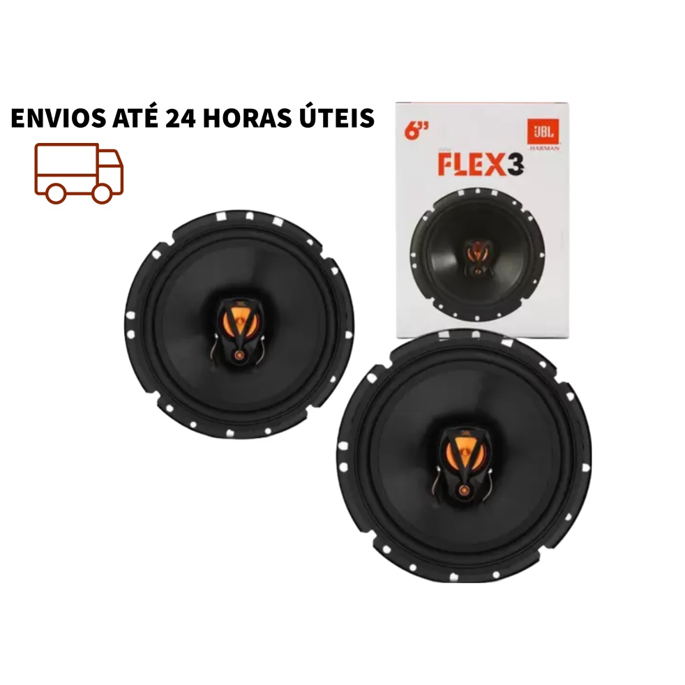 Par Alto Falante 6 Polegadas Jbl Flex 6trfx50 50w Rms 4 Ohms  Universal