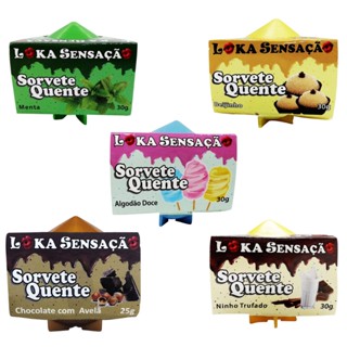 SORVETE QUENTE 30G LOKA SENSAÇÃO