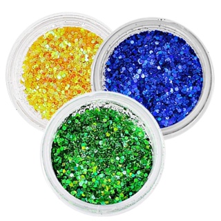 KIT MIX GLITTER COPA DO MUNDO DECORAÇÃO DAS UNHAS em Oferta na Shopee