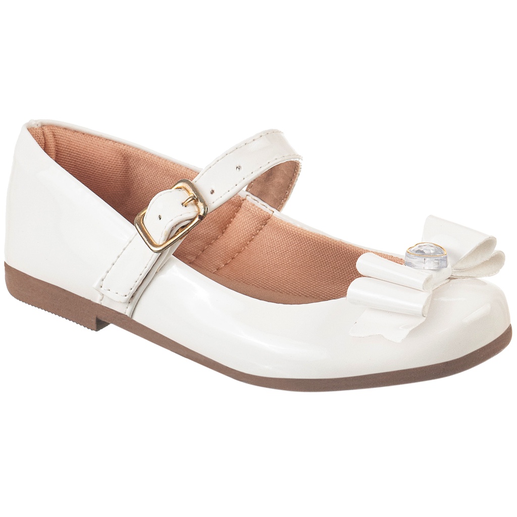 Sapatilha Infantil Feminina Sapato Leve Boneca Salomé Menina Laço Brilho Coração Pérola Festa Casamento Dama Daminha em Oferta na Shopee