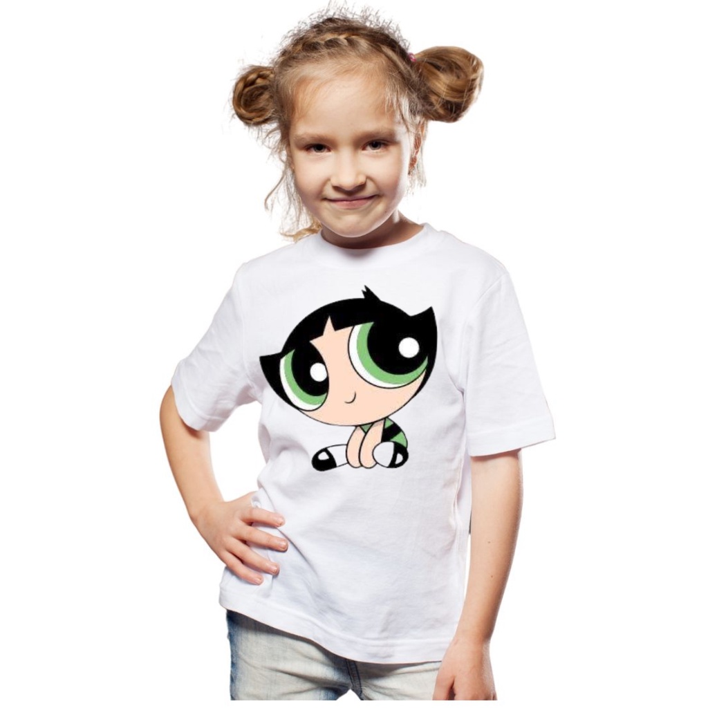 Camiseta T-shirt Blusa INFANTIL FEMININA SUPER PODEROSA DOCINHO