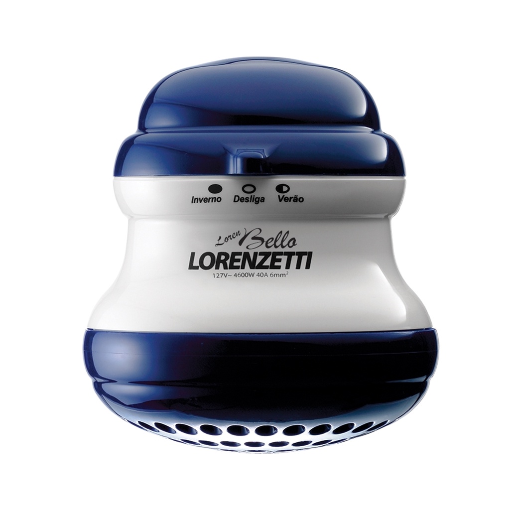 CHUVEIRO LOREN BELLO AZ COM CANO 220V 5500W LORENZETTI