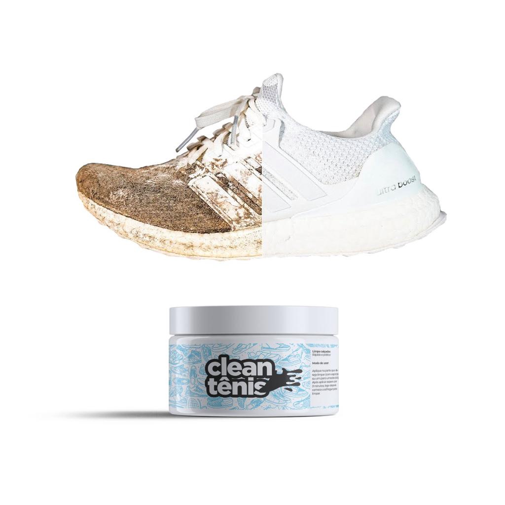 Pasta Magica Limpa Tenis Sapato Instantaneo Rapido e Pratico Limpeza Profunda