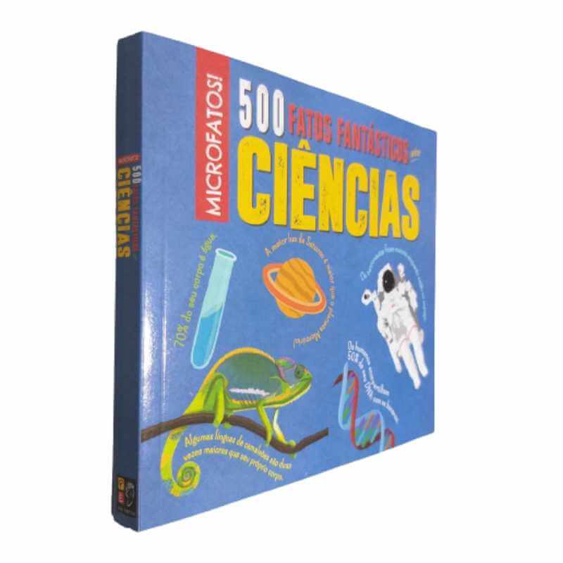 Livro Físico Série Micro Fatos 500 Fatos Fantásticos sobre Ciências