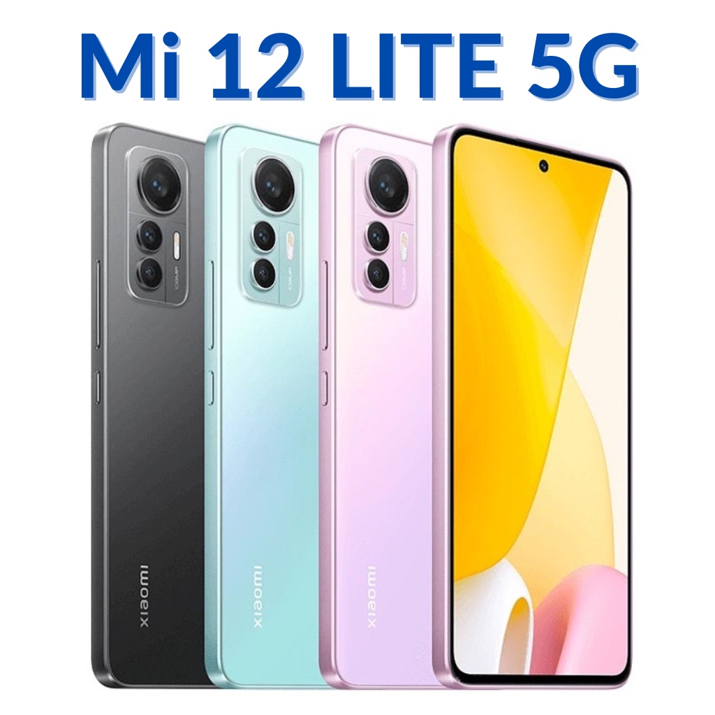 Smartphone Xiaomi Mi 12 Lite Dual SIM 5G NFC 256GB 8GB RAM Snapdragon 6.55" 108 + 8 + 2MP / 32MP - Versão Global Original Lacrado