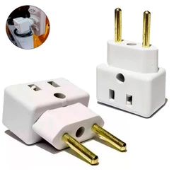 Adaptador Tomada Normatizado BB Bob Esponja Multiuso Plug 10a 20a Prático Auxiliar Tomada