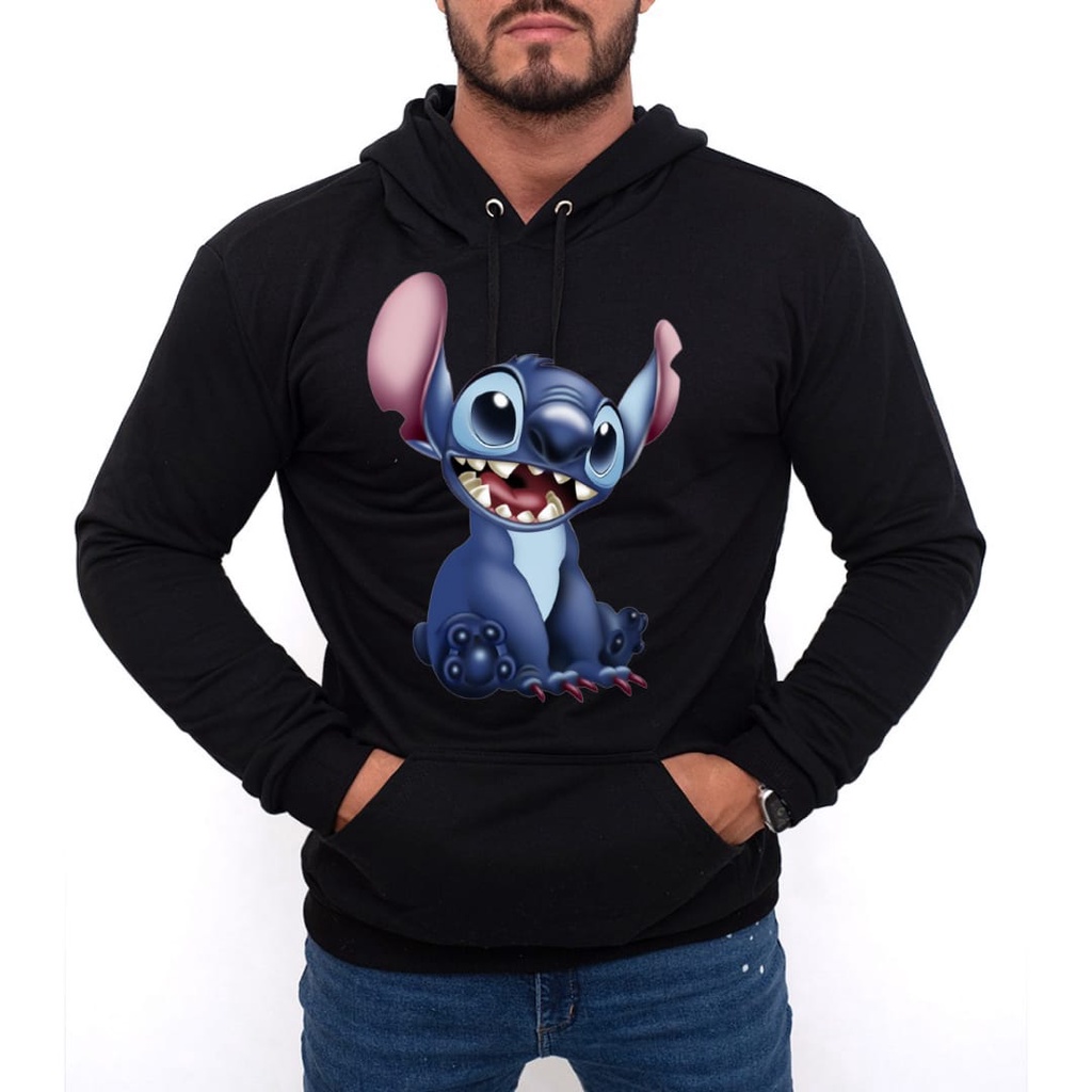 Blusa Moletom Lilo Filme Lilo & Stitch Canguru