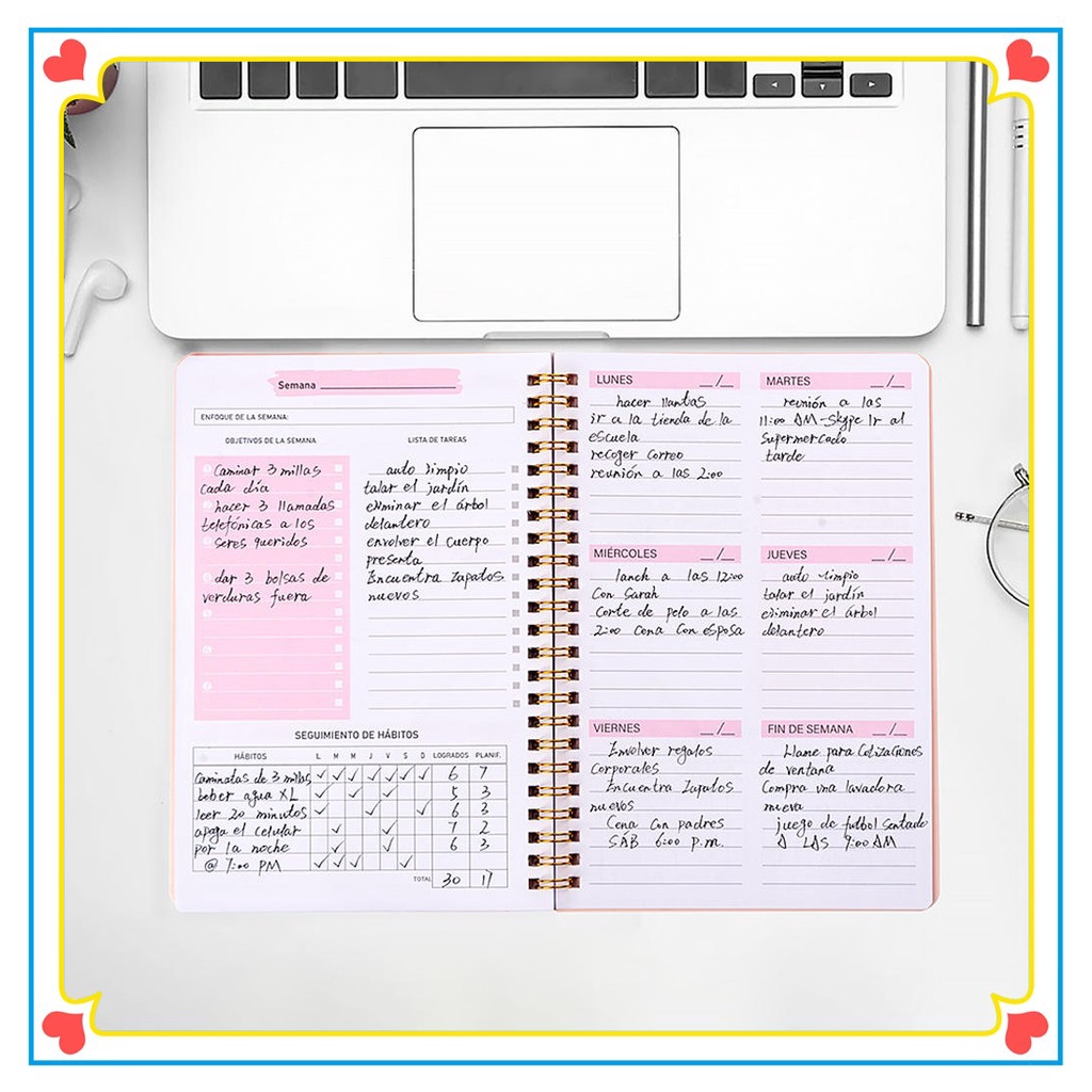 Agenda 2023 Semanal: Onde Comprar | BuscaProdutos