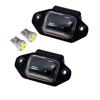 Par Lanterna Luz De Placa + Lampadas Led Volkswagen Gol G2 1996 1997 1998 1999 2000 Com Soquete em Oferta na Shopee