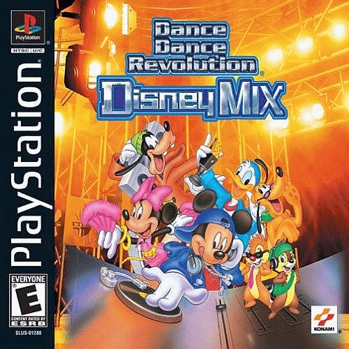 Dance Dance Revolution Disney Mix - Ps1