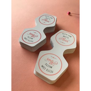 100unid tags para xuxinha a pronta entrega