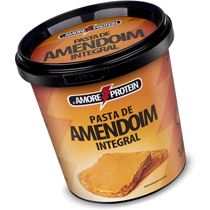 Amore Protein Pasta de amendoim integral 1kg Shopee Brasil