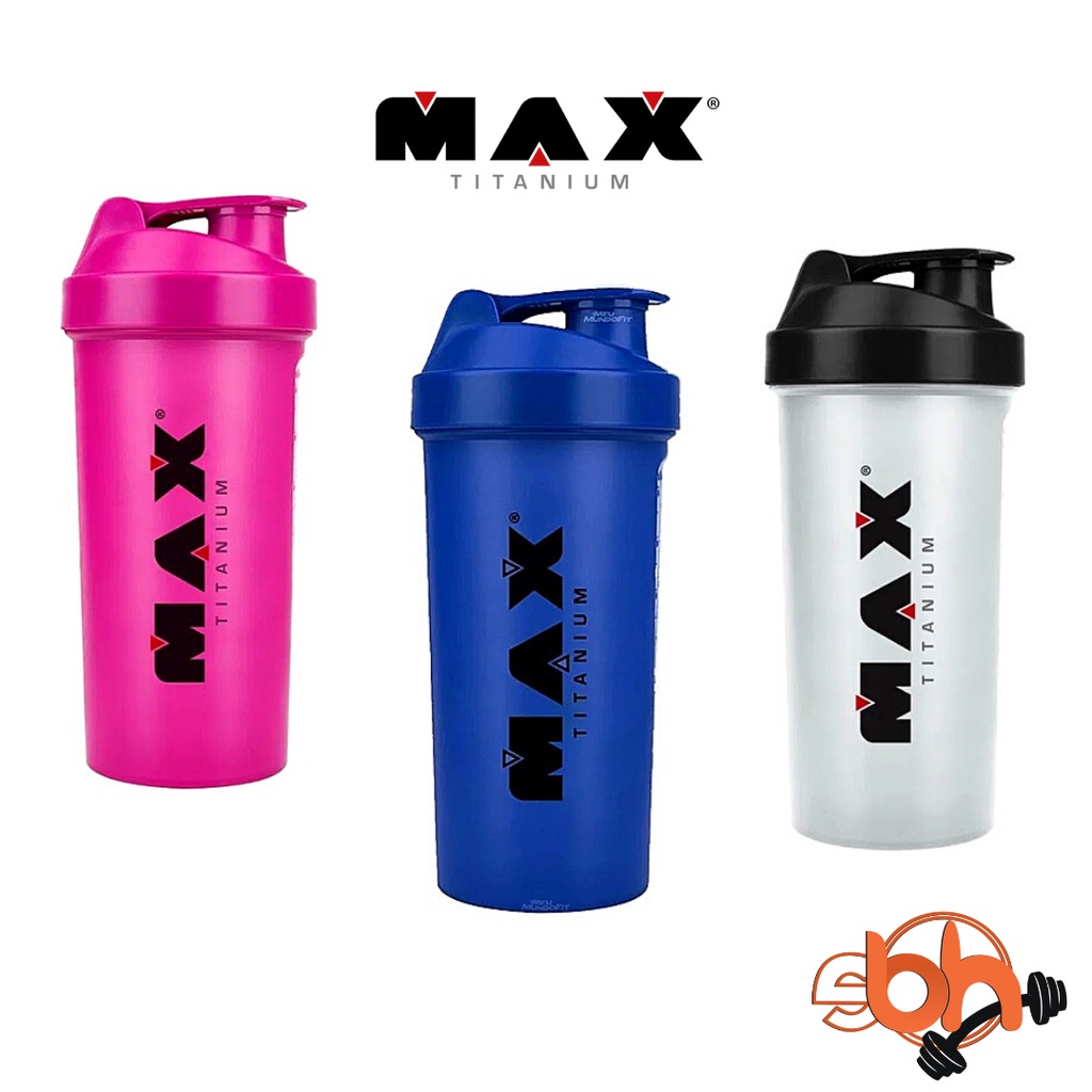 Garrafa de academia da Max Titanium Coqueteleira 700 ml - Max Titanium