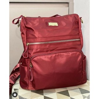 pavão de ouro bolsa mochila Nylon Impermeável Vira Mochila Tiracol