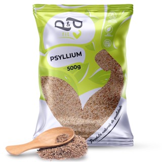 Psyllium Natural 100% Puro Rico Em Fibras Alta Qualidade 500g