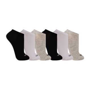 Kit 6 Meias Trifil Cano Invisível Algodão 6226-Varias Cores