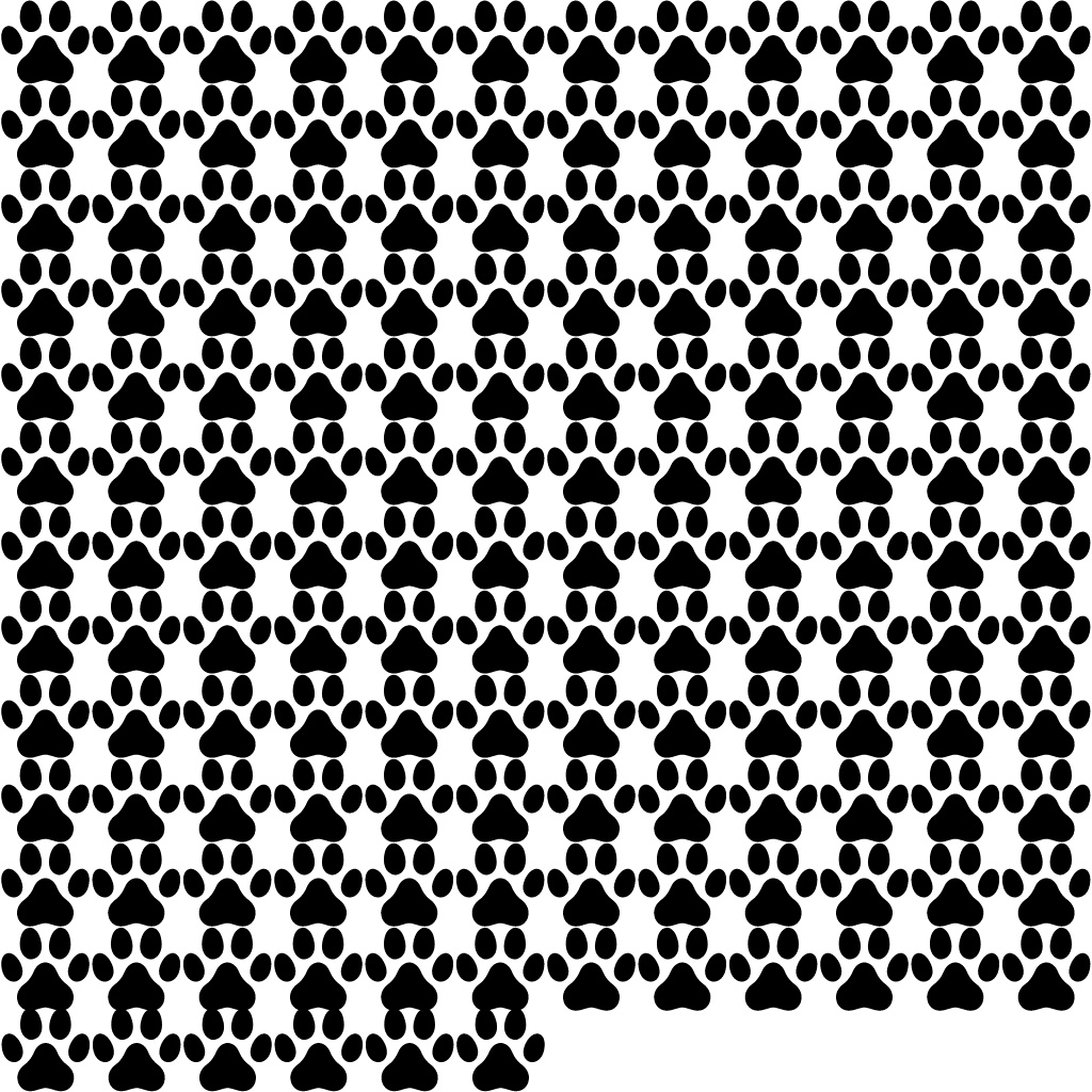 150 patinhas de cachorro para decorar seu espaço pet, vai deixar seu espaço muito mais divertido.