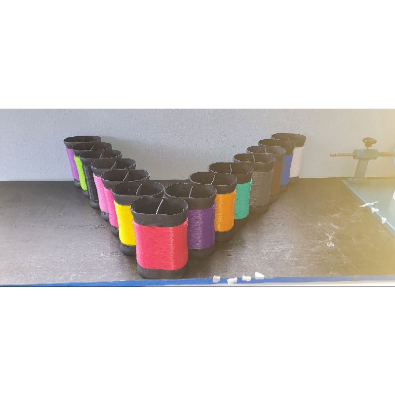 Linha de nylon para pipa 500j no porta linha 6 un. exclusividade em Oferta na Shopee