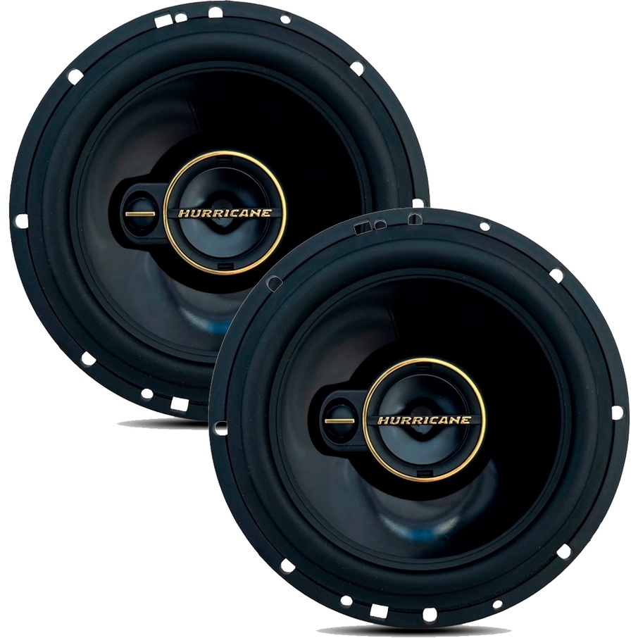 Alto Falante Hurricane Triaxial A6t 6'' 120w Rms (par) Aurum em Oferta na Shopee