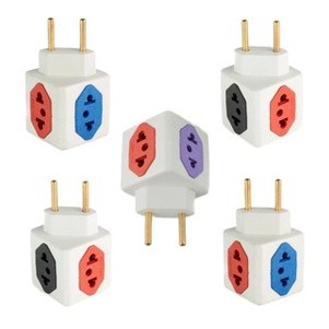 Adaptador De Tomada Cubo 10a/20a 250v Universal