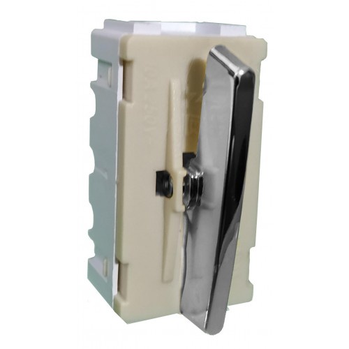 MODULO INTERRUPTOR PARALELO - DICOMPEL NOVARA CROMADO - DNV1200/35CR
