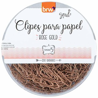 Clips Nº5 Rose Gold CL0503 | 200UN | BRW