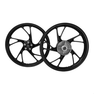 Jogo de Roda Pé de Galinha Preta Cg 125 Fan 2014 Em Diante Disco