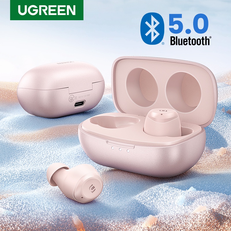 Ugreen bluetooth 5 0 tws rose golden black fones de ouvido sem fio