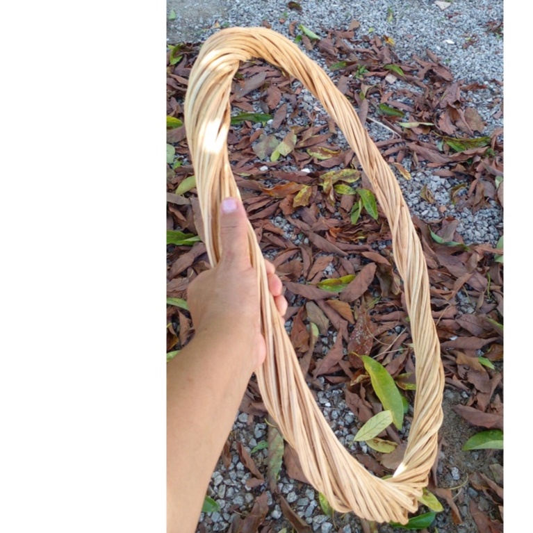 Base para guirlanda / Fibra natural / 60 cm diâmetro