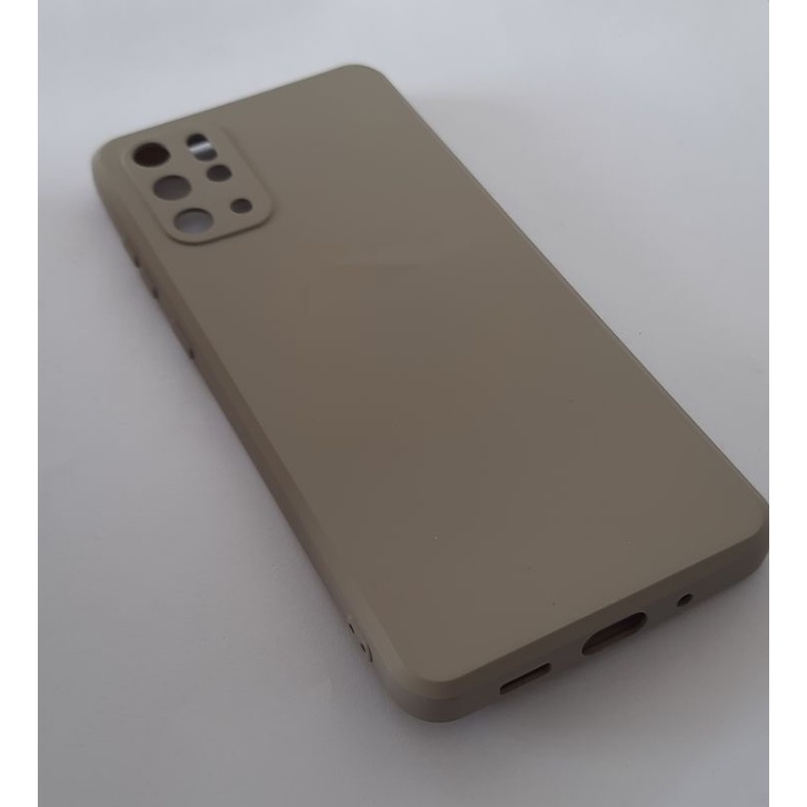Capa Quadrada Samsung S20 Plus Silicone Aveludado com proteção