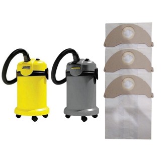 Saco Descartável Aspirador De Pó Karcher A2104 / Nt 20/1 Com 3 Unidades