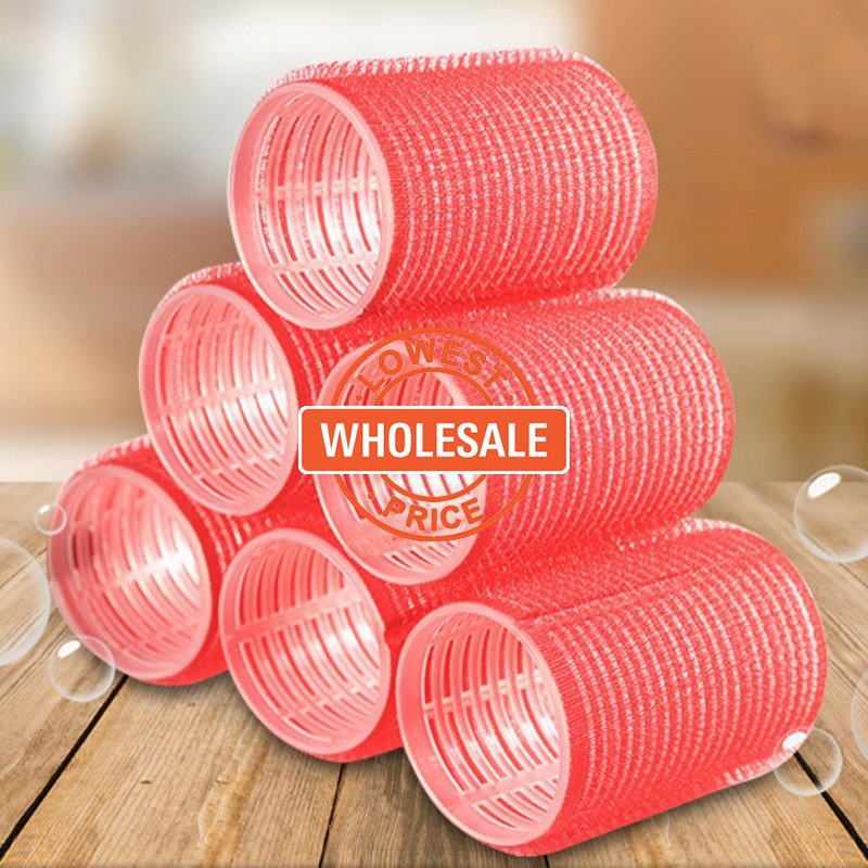 Cor Aleatória Grande Auto Aperto Rolos De Cabelo/DIY Curlers Bangs Rolo/Salão De Beleza Ferramentas De Estilo