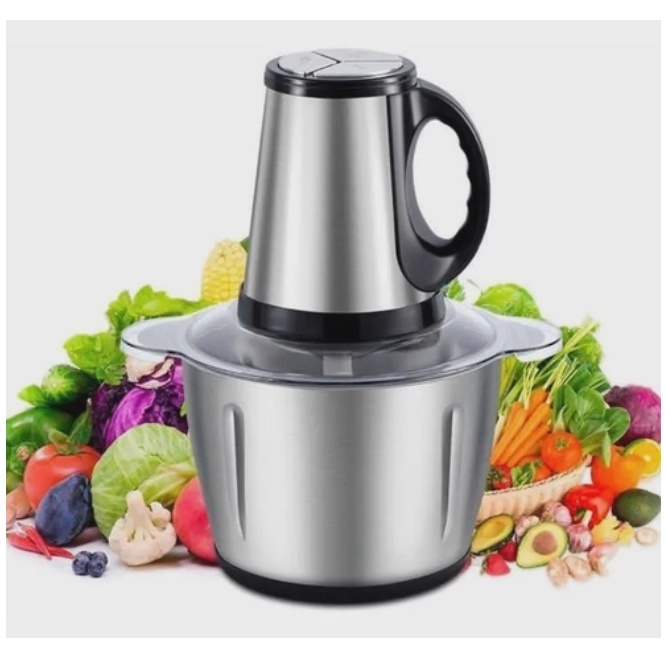 Processador Triturador De Alimentos Carne Elétrico 3l  110 ou 220v em Oferta na Shopee